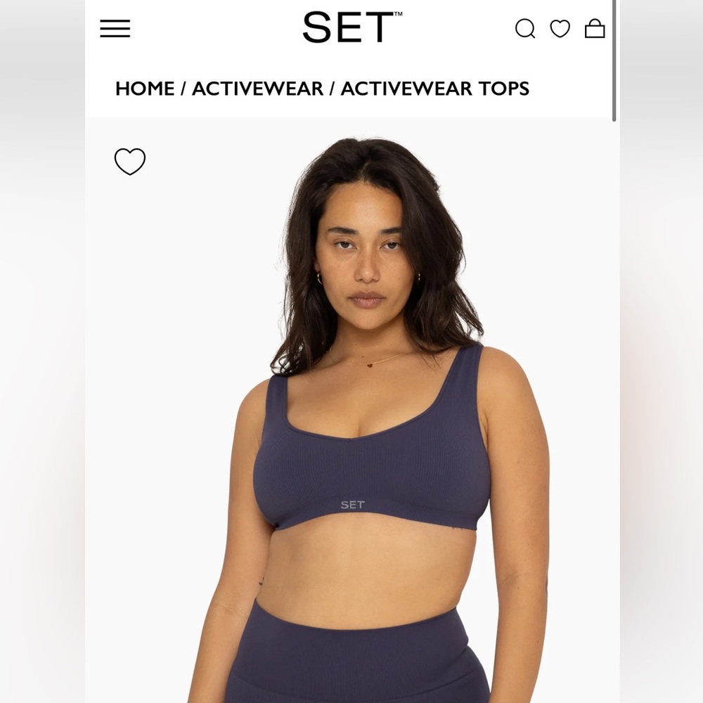 SET ACTIVE sculptflex plunge bra galaxy